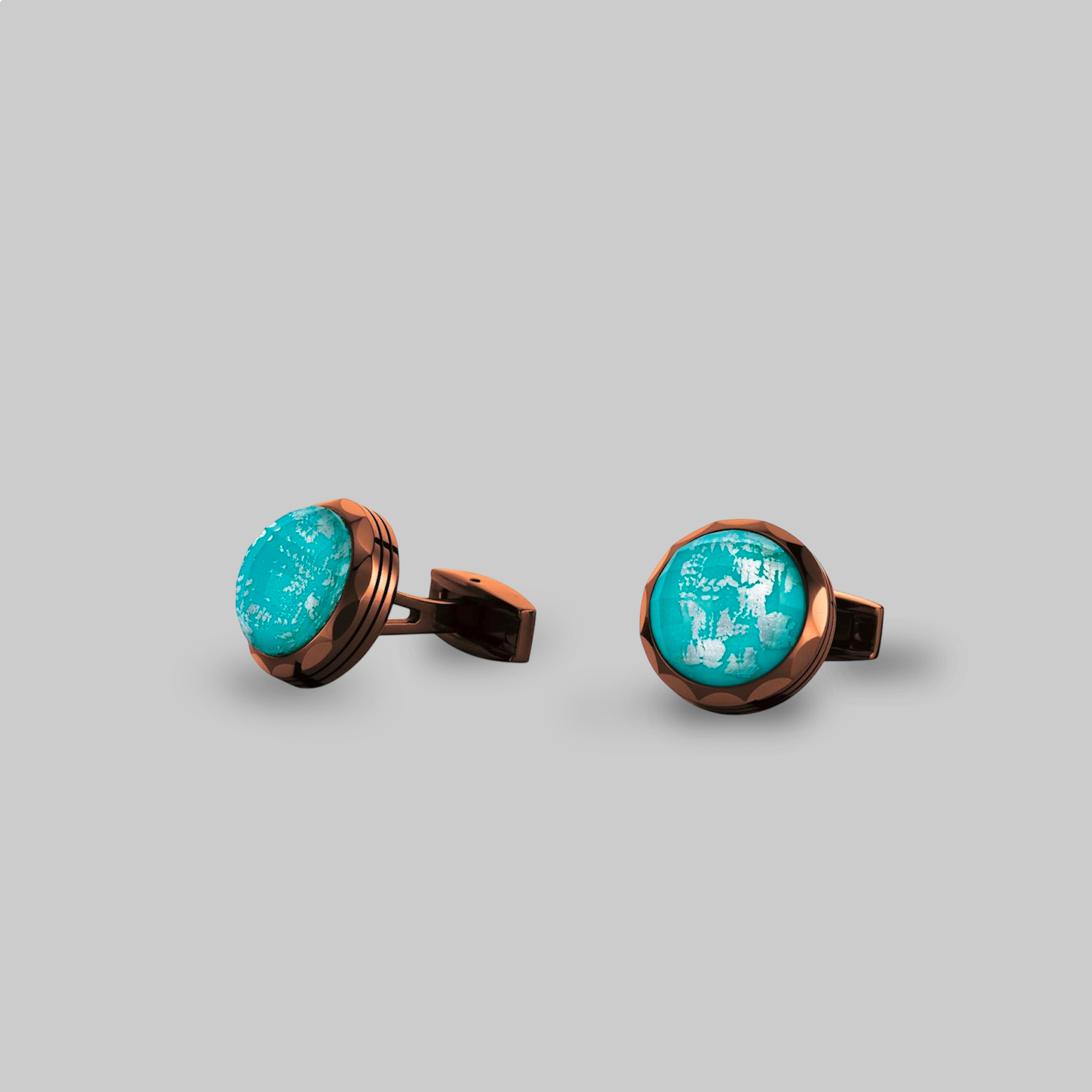 TURQUOISE CUFFLINKS