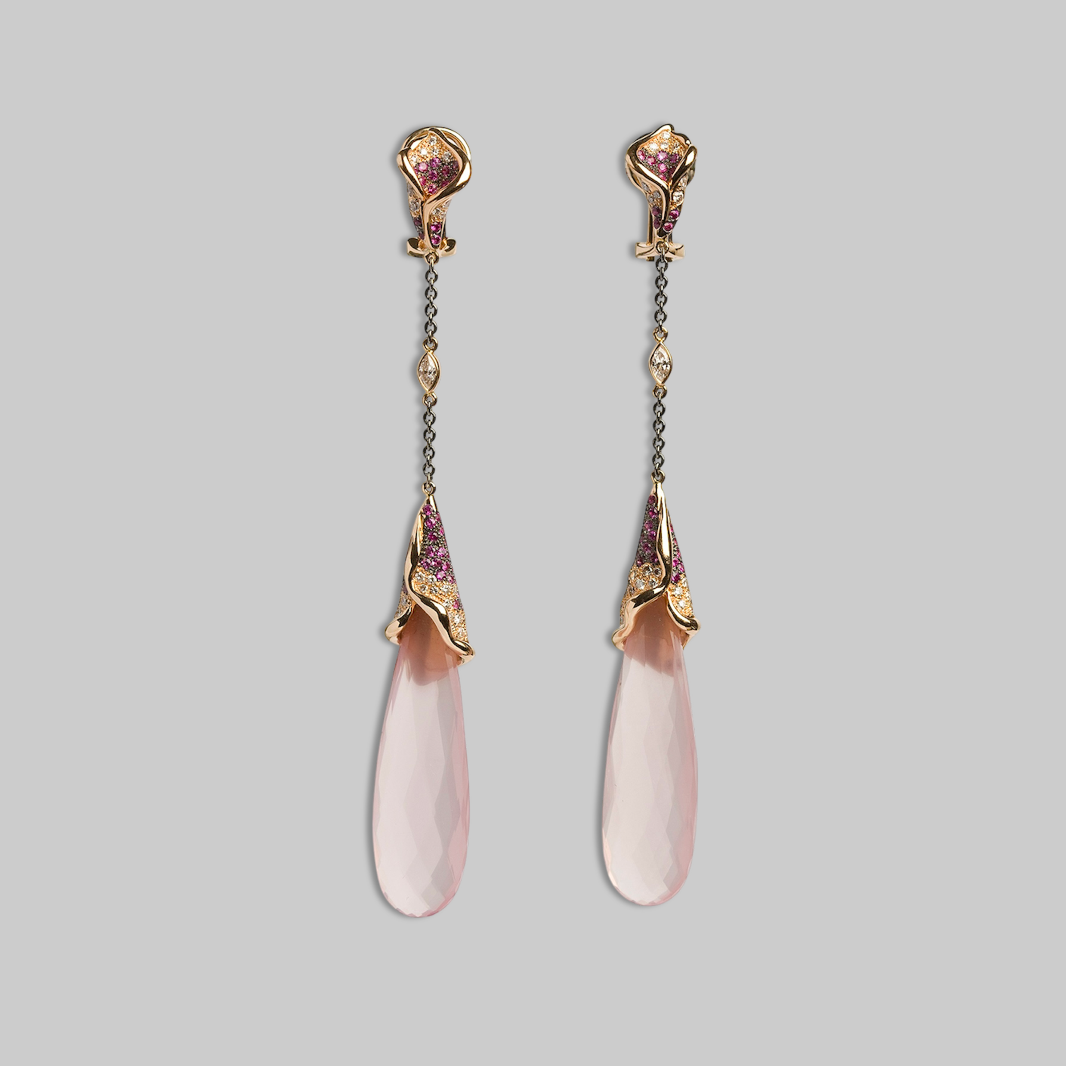 BOUCLES D'OREILLES CALLA LILY