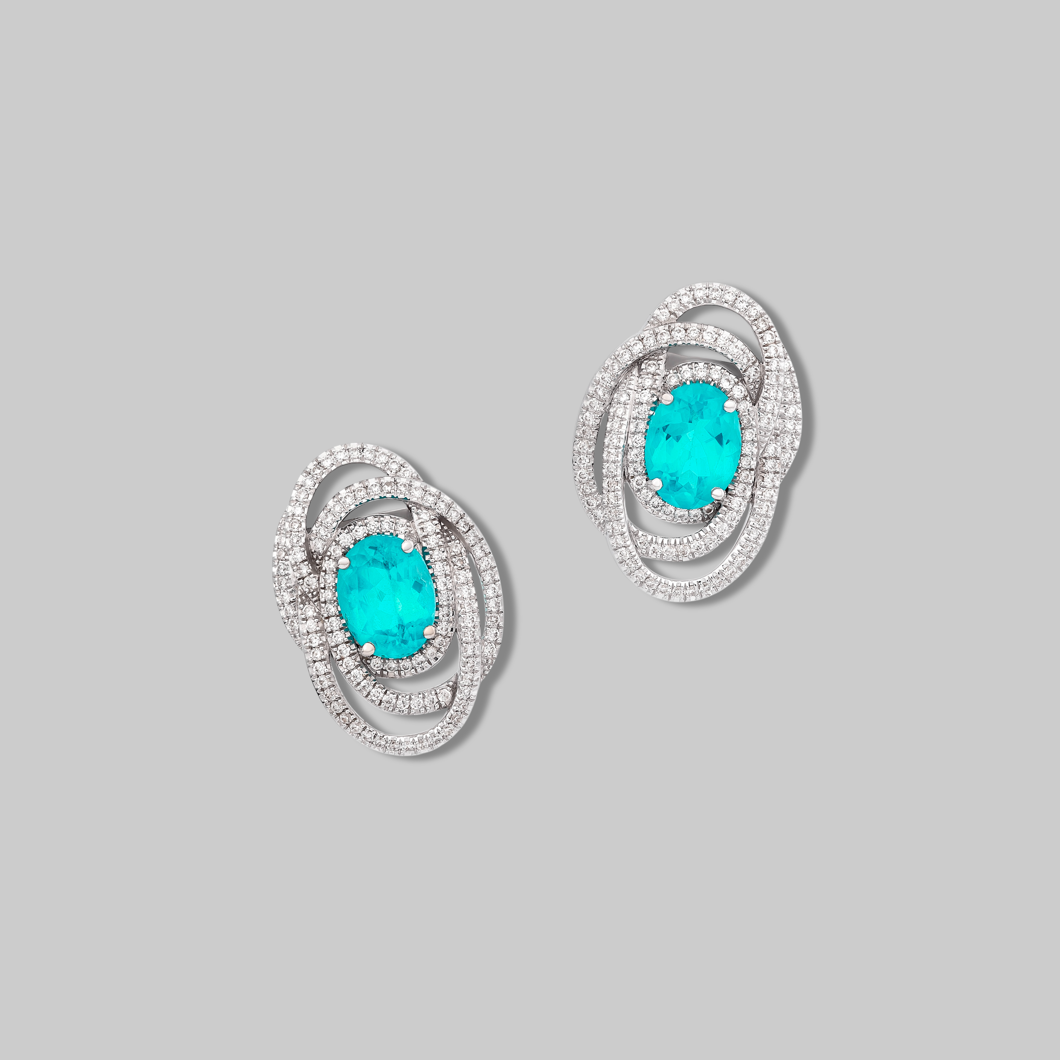 BOUCLES D'OREILLES ORBIS LACTEUS