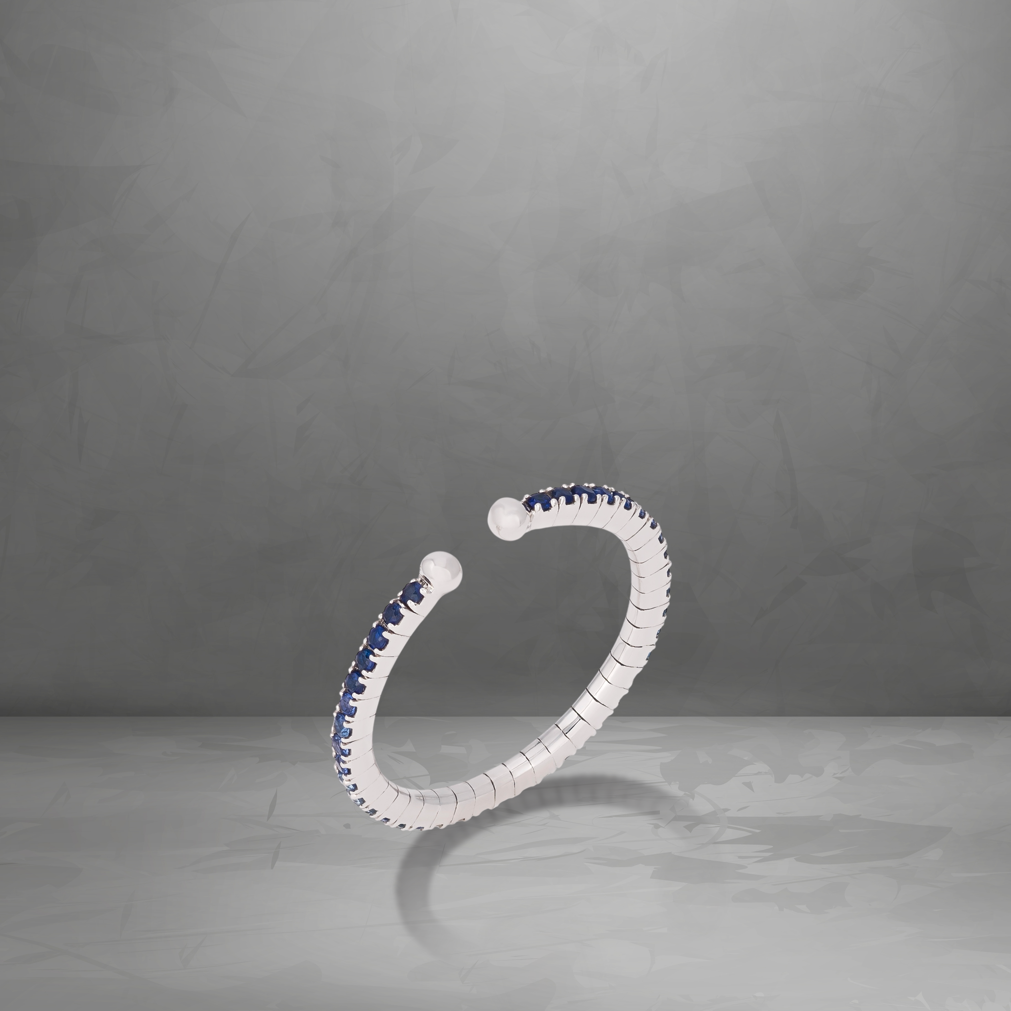 TWILIGHT ELEGANCE SINGLE RING - SAPPHIRE