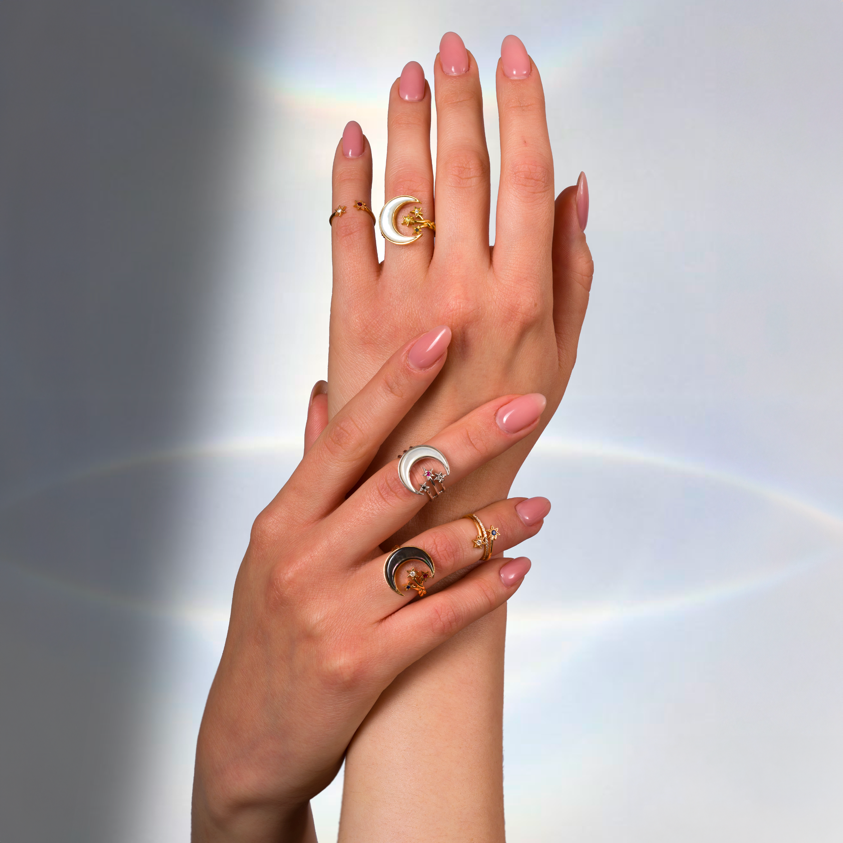 STARDUST FINGER-TOP RING