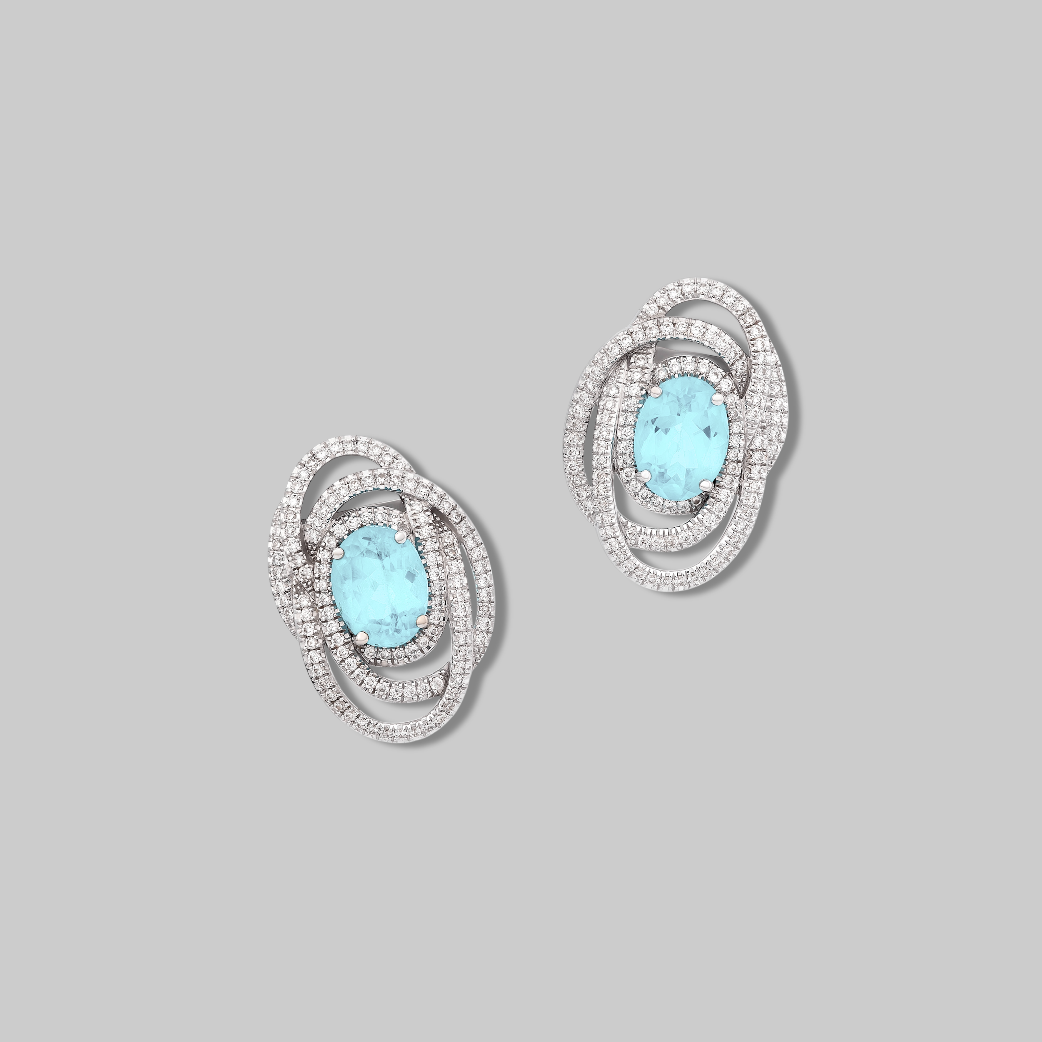 BOUCLES D'OREILLES ORBIS LACTEUS