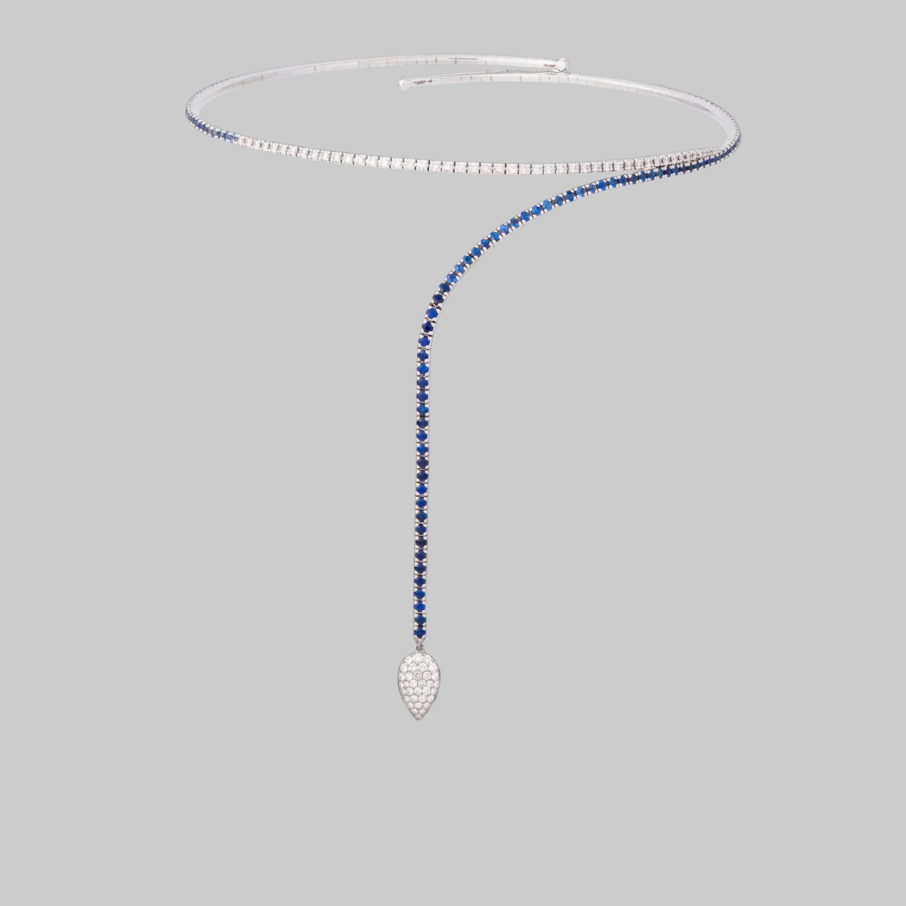 COLLIER TWILIGHT ELEGANCE - SAPHIR